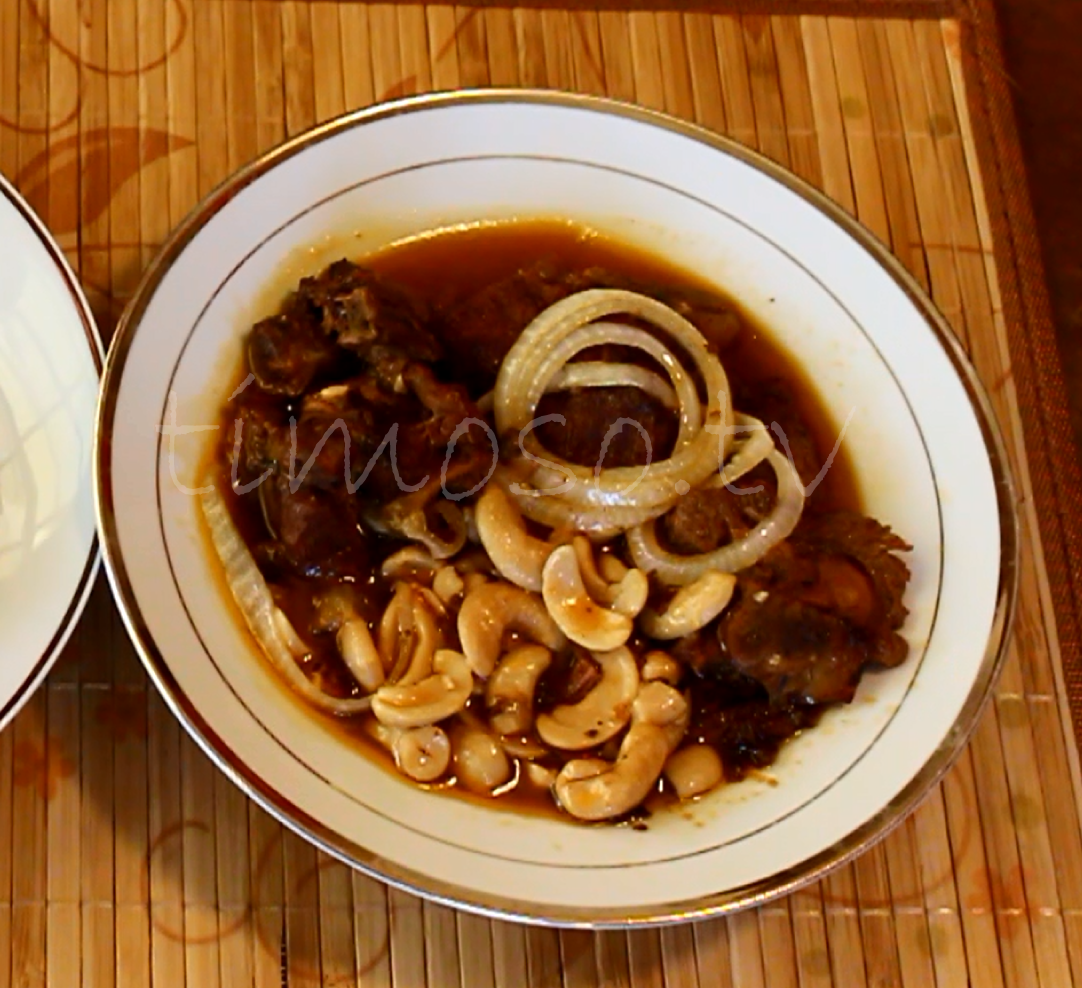 Turkey in Cashew Sauce - Ti Moso Tv