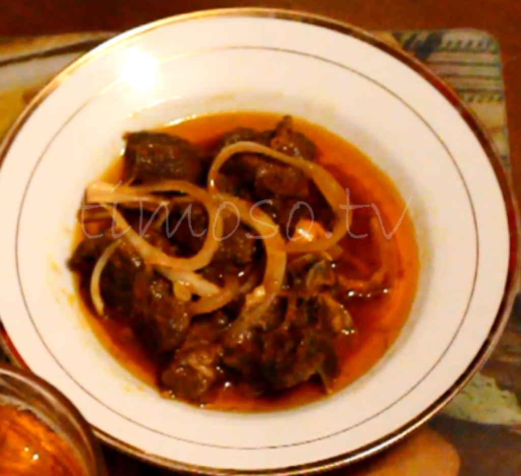 Plate of Haitian Style Goat Meat